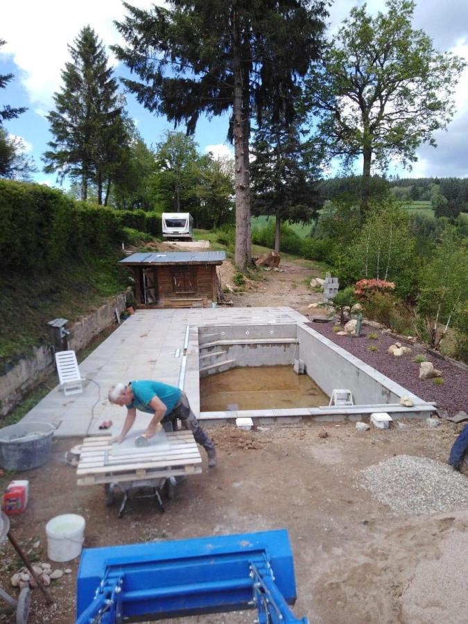 Anglure-sous-Dun La Mazille , Cossy Vakantiestudio Met Zwembad In Zuid-Bourgogne מראה חיצוני תמונה